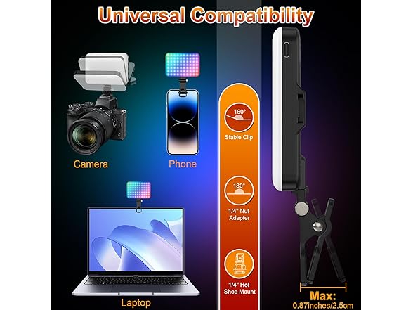 Hagibis RGB Video Light