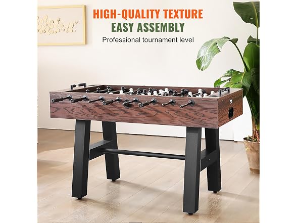 Foosball Table, 55 inch Standard Size Foosball