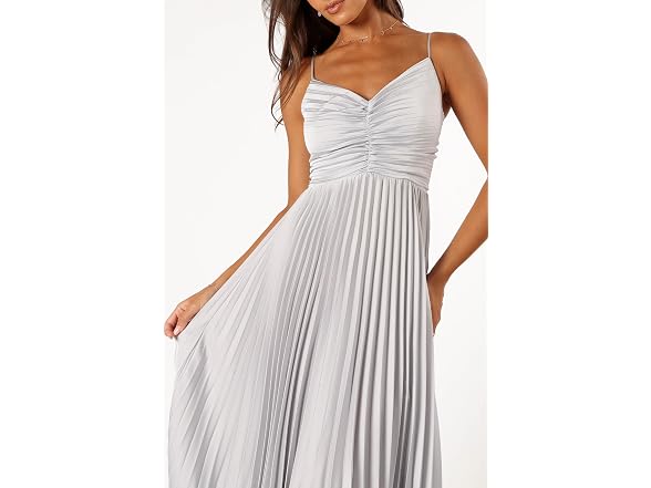 Petal & Pup Women (2) Naira Pleated Maxi Dress