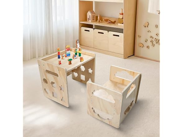 Satisure Montessori Weaning Table and Chair Set