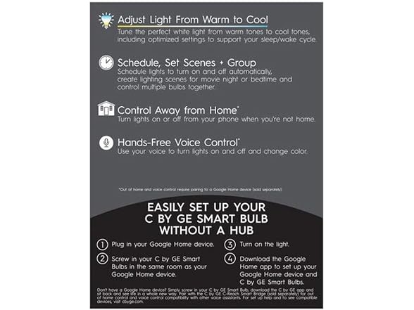 GE LED SMRT Bulb R30 65W