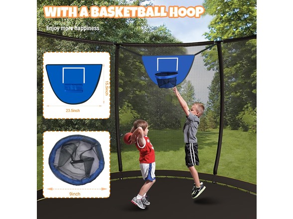 Kiivakii Trampoline 12FT Outdoor Trampoline