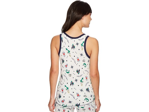 PJ Salvage Women Graphic Lounge Tank Top