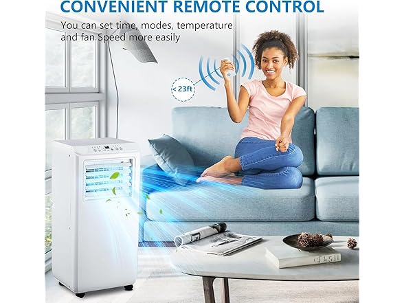 dainslef 10,000 BTU, 3-in-1 Portable Air Conditioner