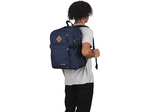Jansport Main Campus Unisex Backpack Navy 15"