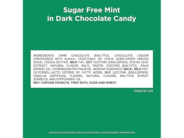 Russell Stover SF Dark Choc Mint Patties
