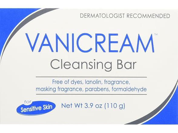 Vanicream Cleansing Bar Fragrance Free 3 9 Oz