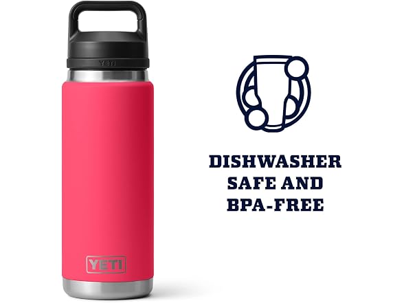 YETI Rambler 26oz Bottle, Bimini Pink