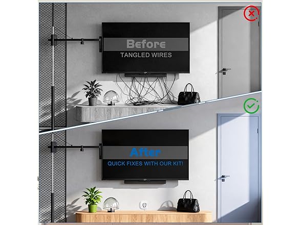 Wall Cable Management