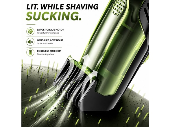Vacuum Beard Trimmer