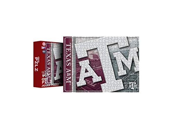 FOCO Texas A&M NCAA 500 Piece Jigsaw