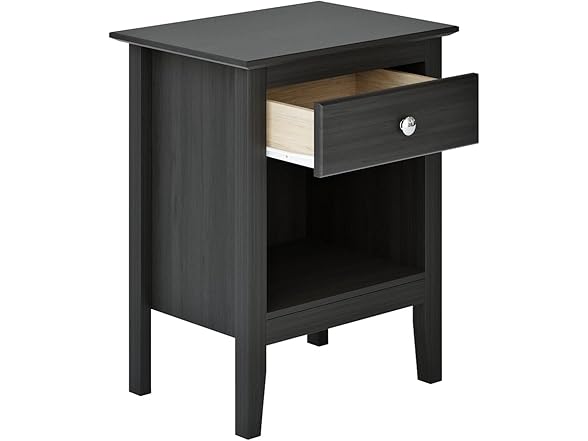 Jela Solid Wood Easy Pieces Single Drawer Nightstand