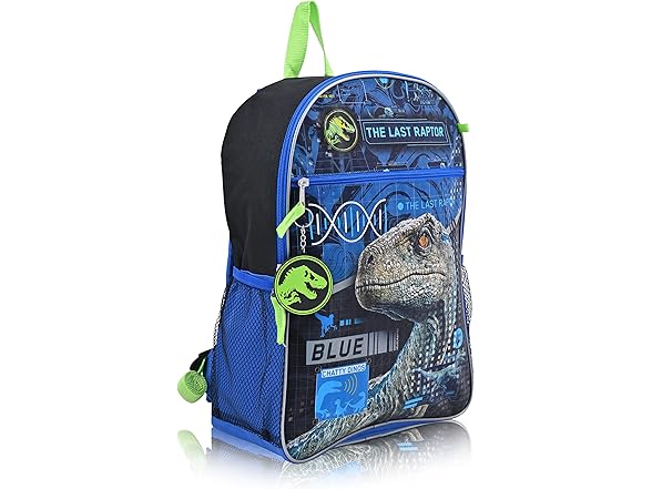 6-Piece Boys Jurassic World Backpack