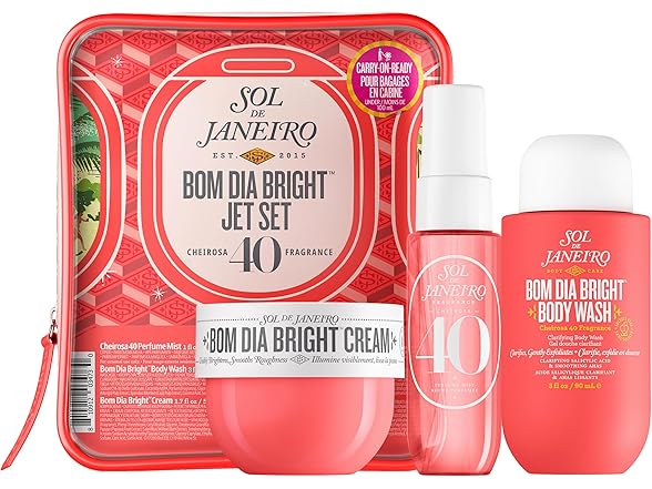 Sol de Janeiro Bom Dia Bright Cream 3-Pcs Set (Open Box)