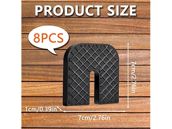 Anti-Vibration Pad 8Pcs Multi-Function