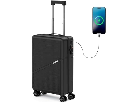 FOGFLY 20 Inch Carry On Luggage