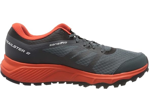 SALOMON Trail Shoes Grey/Cherry 9.5