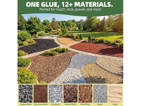 Shabebe Mulch Binder 2 Gallons