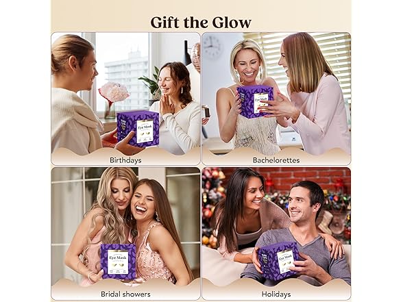 DERMORA Golden Glow Under Eye Patches
