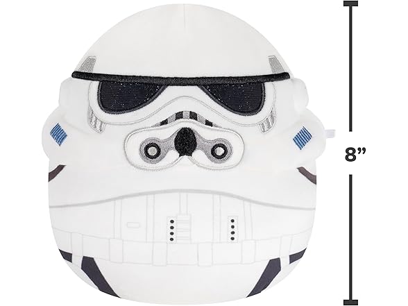 Squishmallows Original 8in Star Wars Stormtrooper