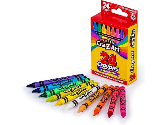 Cra-Z-Art Markers, Crayons, Colored Pencils