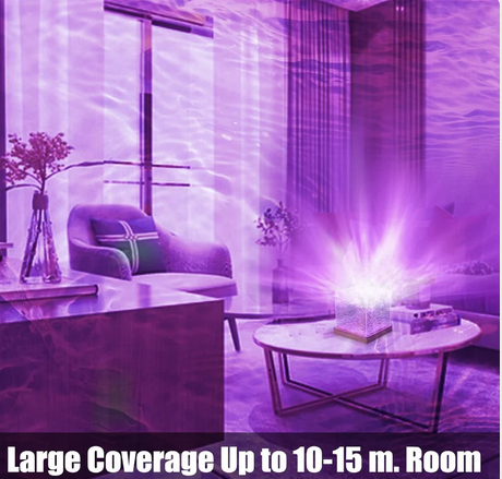 Hakol 16 Color Ocean Wave Projector Light - Gallery 7
