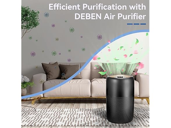 YARIKI Air Purifiers for Bedroom