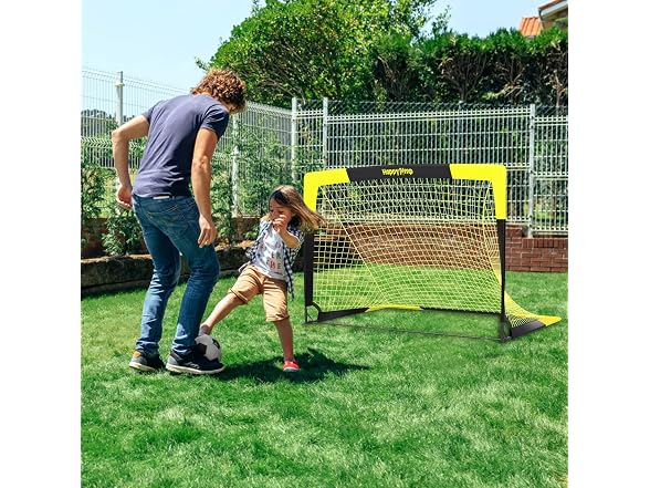 Happy Jump 7x5 Portable Soccer Goal Net