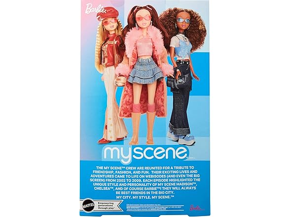 Barbie Signature My Scene Doll & Accessories, Chelsea