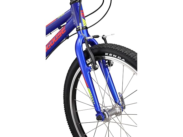 Mongoose Cipher Kids Mountain Bike Blue, 20 Inch