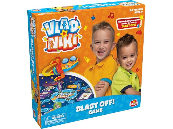 Goliath Vlad & Niki Blast Off! Game