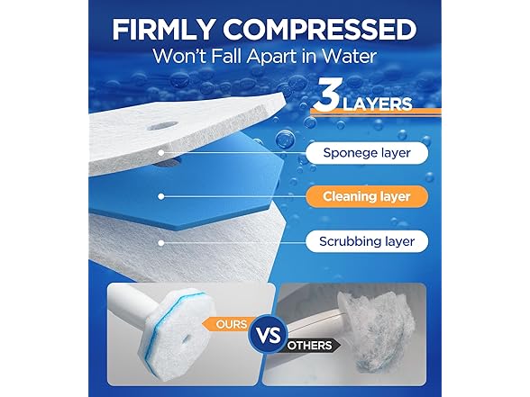 Caspeak Toilet Wand refills 36pcs