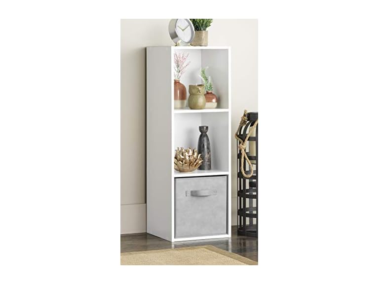 Whitmor 3 Cube Organizer, White