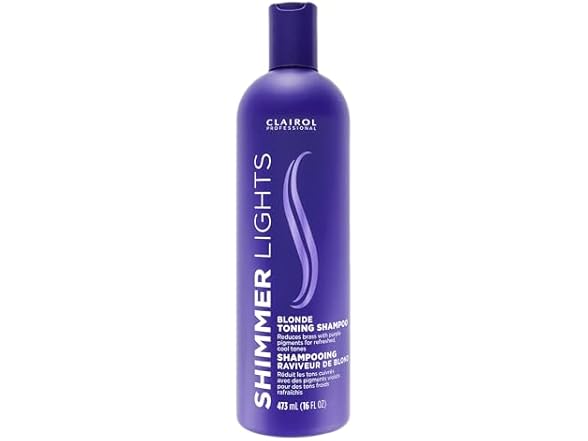 (2 Pack) Clairol Professional Shimmer Lights Purple Shampoo