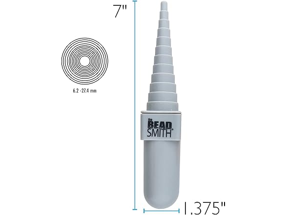 The Beadsmith Stepped Round Mandrel