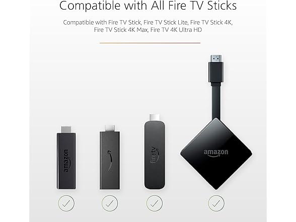 Mission Cables USB Power Cable for Fire Stick