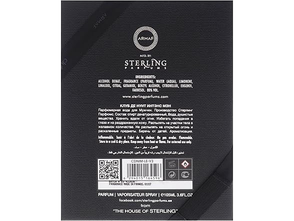 Club De Nuit Intense 3.6 oz Parfum Spray