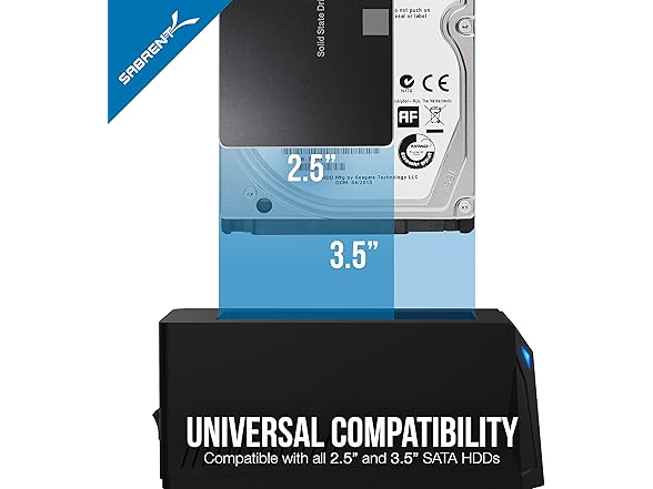 USB 3.0 to SATA External Hard Drive Docking Station