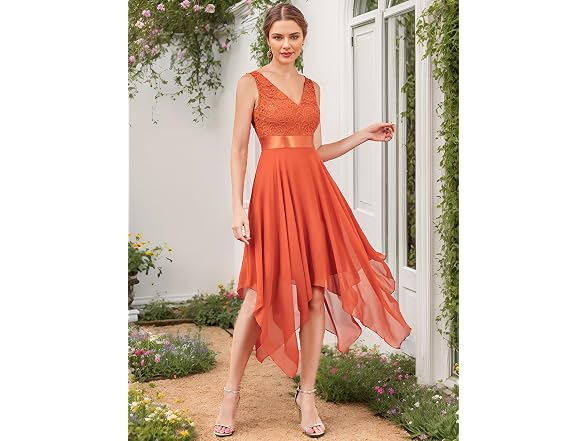 Ever-Pretty Women (14) Spring V Neck Lace Dress