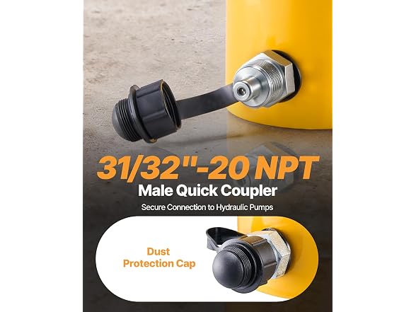 20ton 100mm Hollow Plunger Hydraulic Cylinder