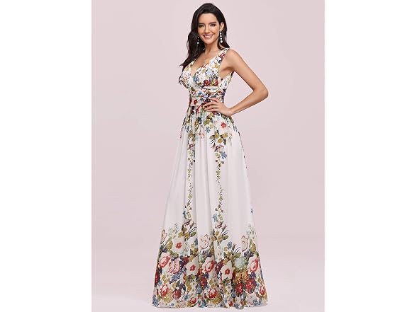 Ever-Pretty Women (8) Dress Floral Print