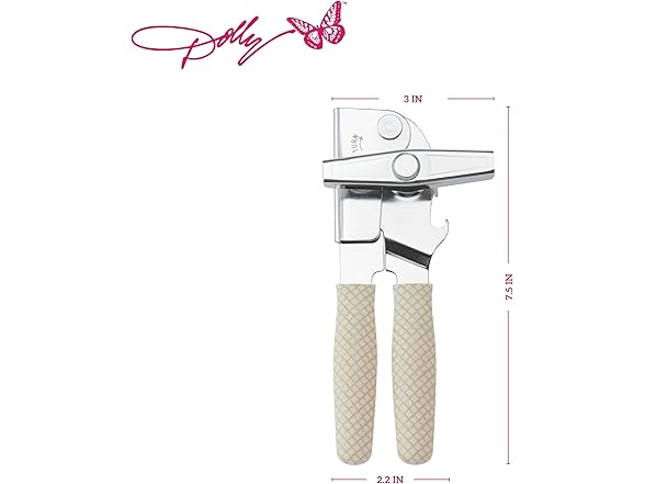 Dolly Parton Compact Can Opener Crisscross Design