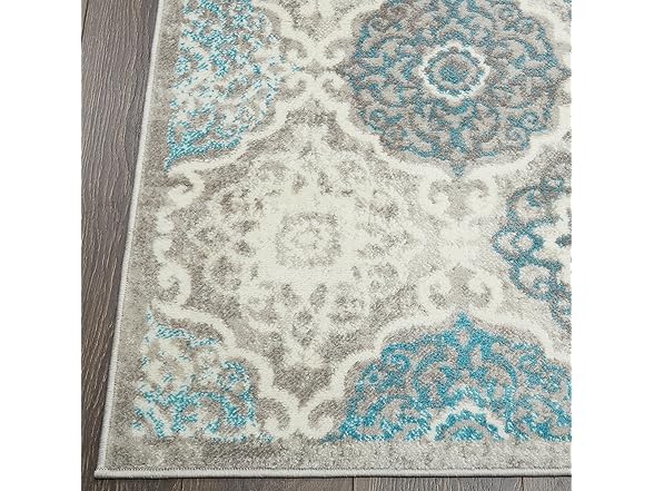 Home Dynamix Boho Andorra Transitional Damask Area Rug