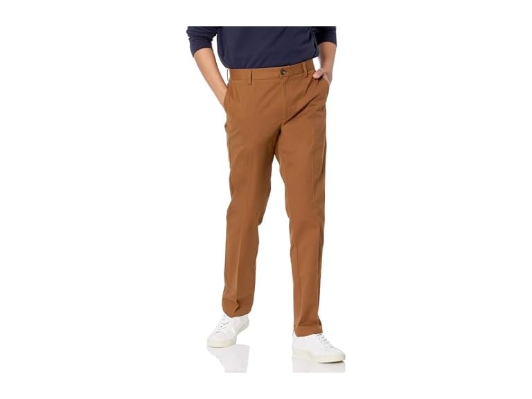 Amazon Essentials Mens SlimFit WrinkleResistant FlatFront Chino Pant - Gallery 13