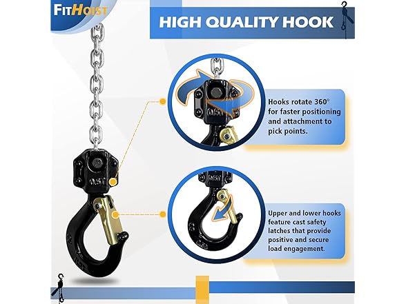 Mini Chain Hoist 1/2 Ton