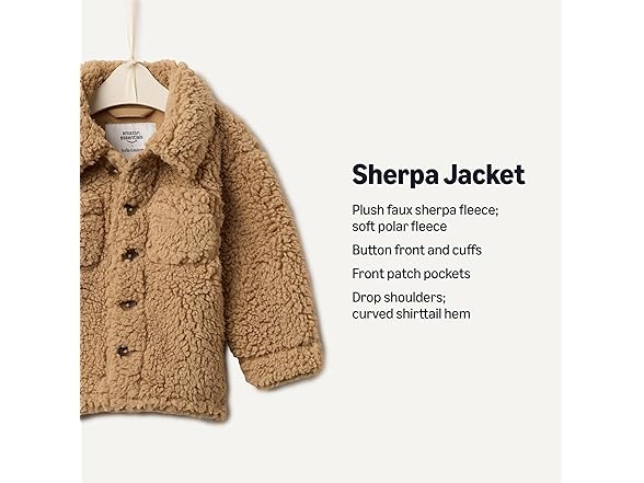 Sherpa Overshirt (6M - 4T) | Your Color Choice