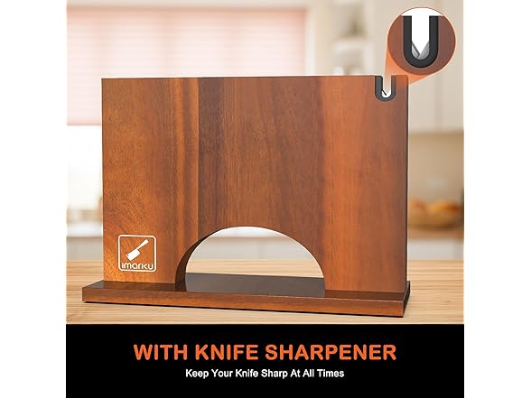 imarku Magnetic Knife Block 12" x 10"