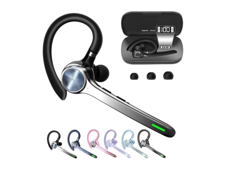 HEIBAS W0765 Bluetooth Headset-Black