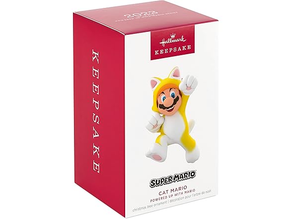Hallmark Nintendo Super Mario Cat Ornament