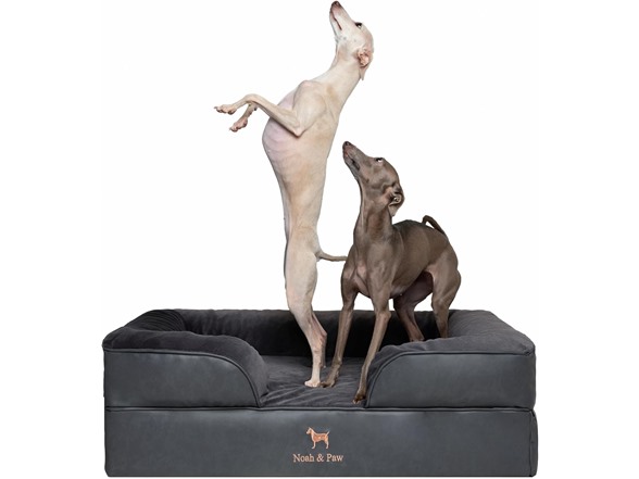 Charcoal Faux Leather